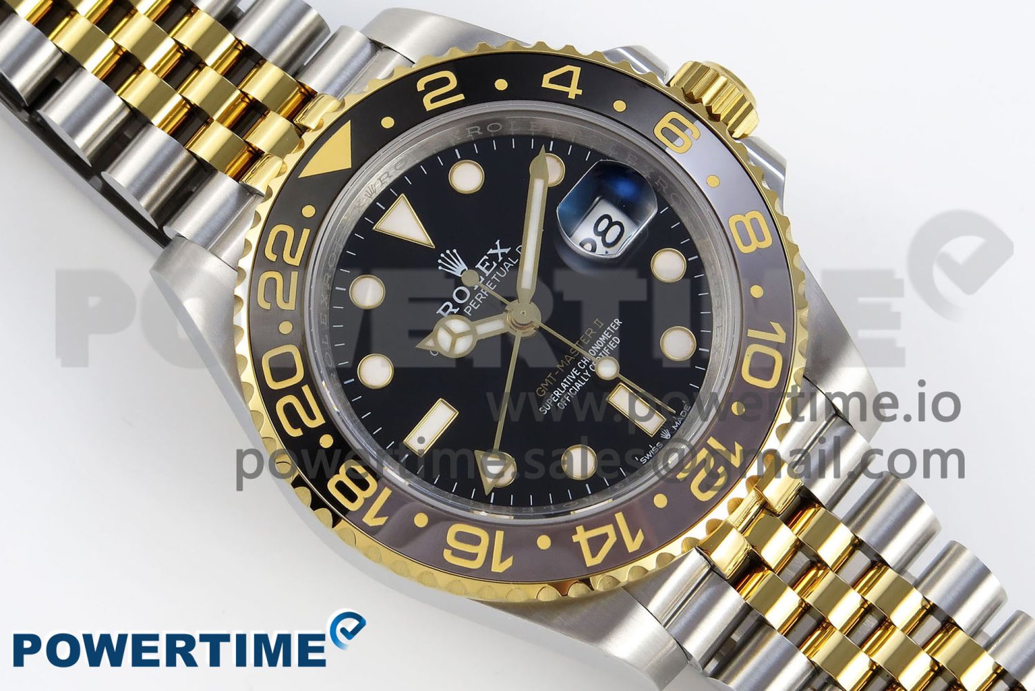 GMT Master II 126713 904L SS APF 1:1 Best Edition Black Dial on Jubilee Bracelet VR3285 CHS - Image 3