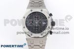 Royal Oak Offshore 42mm SS APF 1:1 Best Edition Gray Dial Black Markers on SS Bracelet A7750