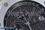 Royal Oak Offshore 42mm SS APF 1:1 Best Edition Gray Dial Black Markers on SS Bracelet A7750 - Image 4