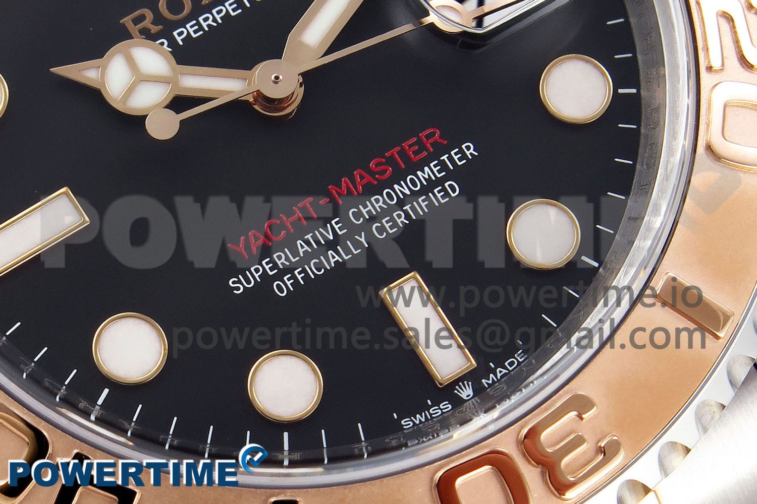 Yacht-Master 126621 SS/RG 904L Steel VSF 1:1 Best Edition Black Dial on SS/RG Bracelet VS3235 - Image 5