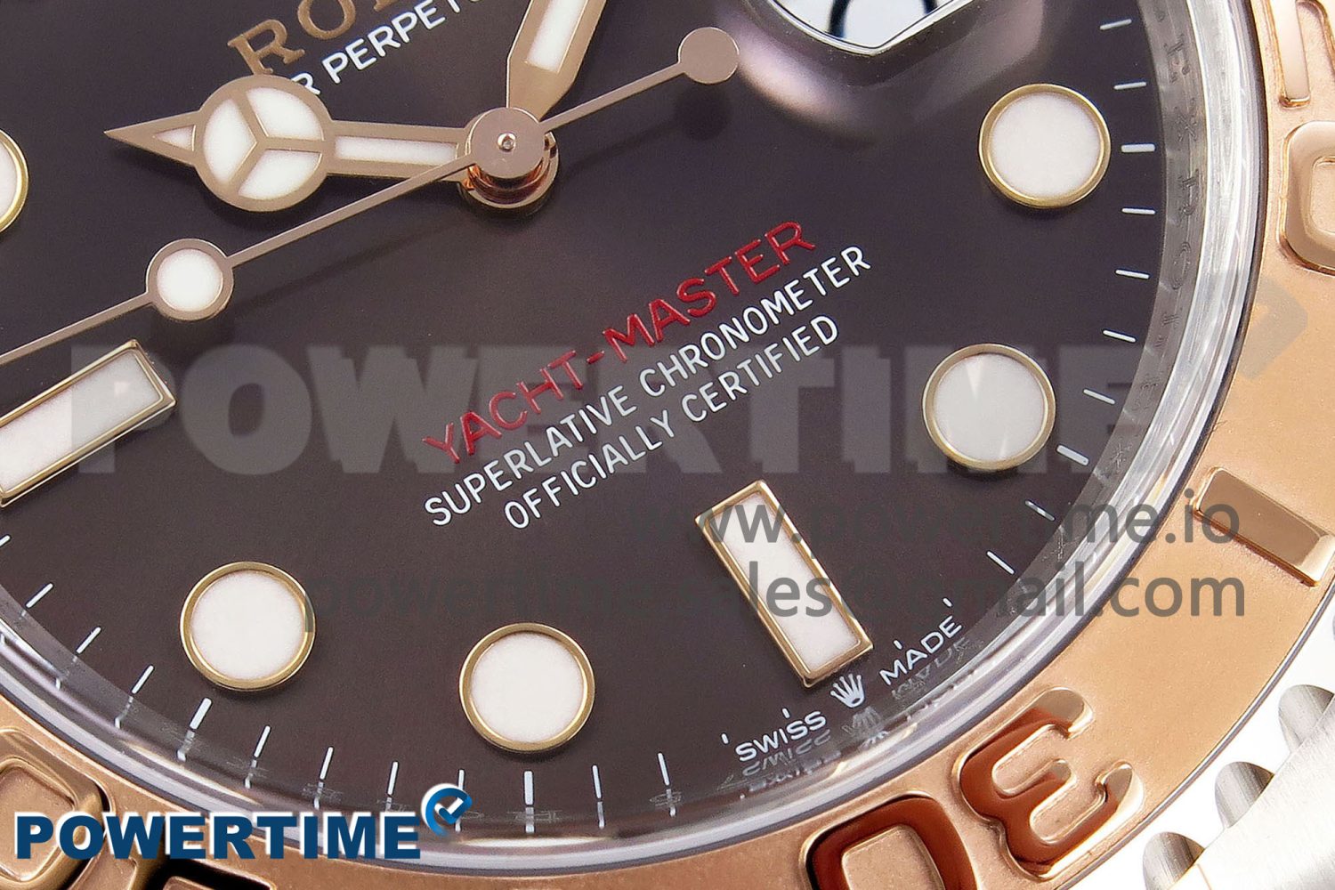 Yacht-Master 126621 SS/RG 904L Steel VSF 1:1 Best Edition Brown Dial on SS/RG Bracelet VS3235 - Image 5
