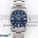 Oyster Perpetual 126000 36mm VSF 1:1 Best Edition 904L Steel Blue Dial VS3235