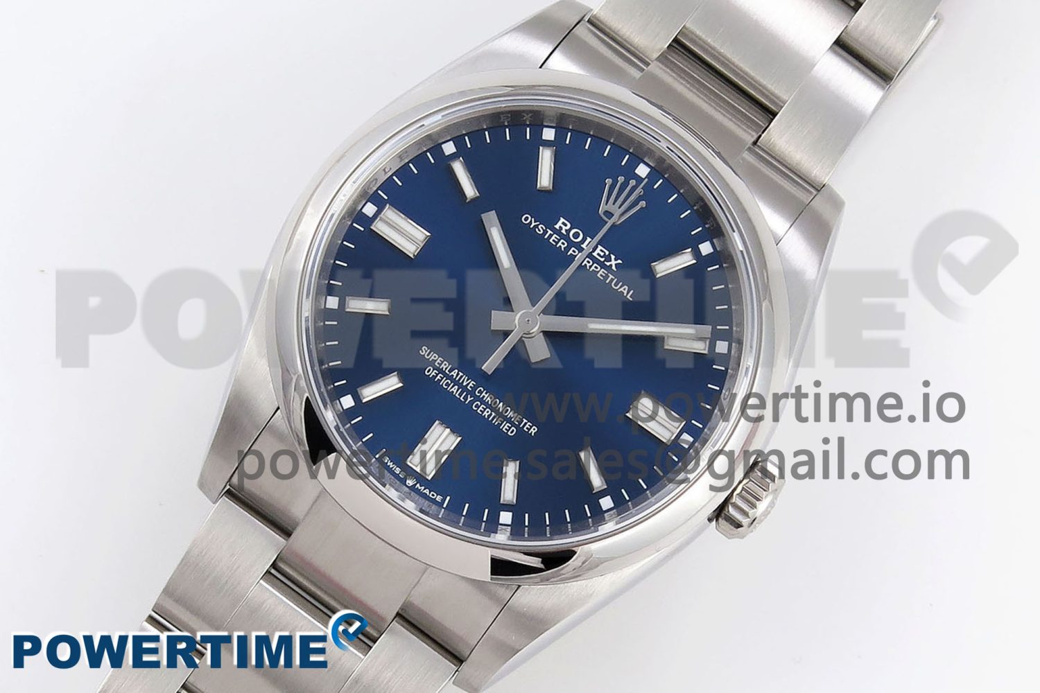 Oyster Perpetual 126000 36mm VSF 1:1 Best Edition 904L Steel Blue Dial VS3235 - Image 2