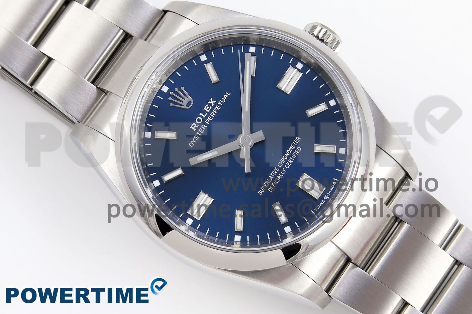Oyster Perpetual 126000 36mm VSF 1:1 Best Edition 904L Steel Blue Dial VS3235 - Image 3