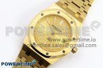ROYAL OAK 39MM 15202 YG IPF 1:1 BEST EDITION YG TEXTURED DIAL ON YG BRACELET A2121 - Image 2