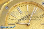 ROYAL OAK 39MM 15202 YG IPF 1:1 BEST EDITION YG TEXTURED DIAL ON YG BRACELET A2121 - Image 4