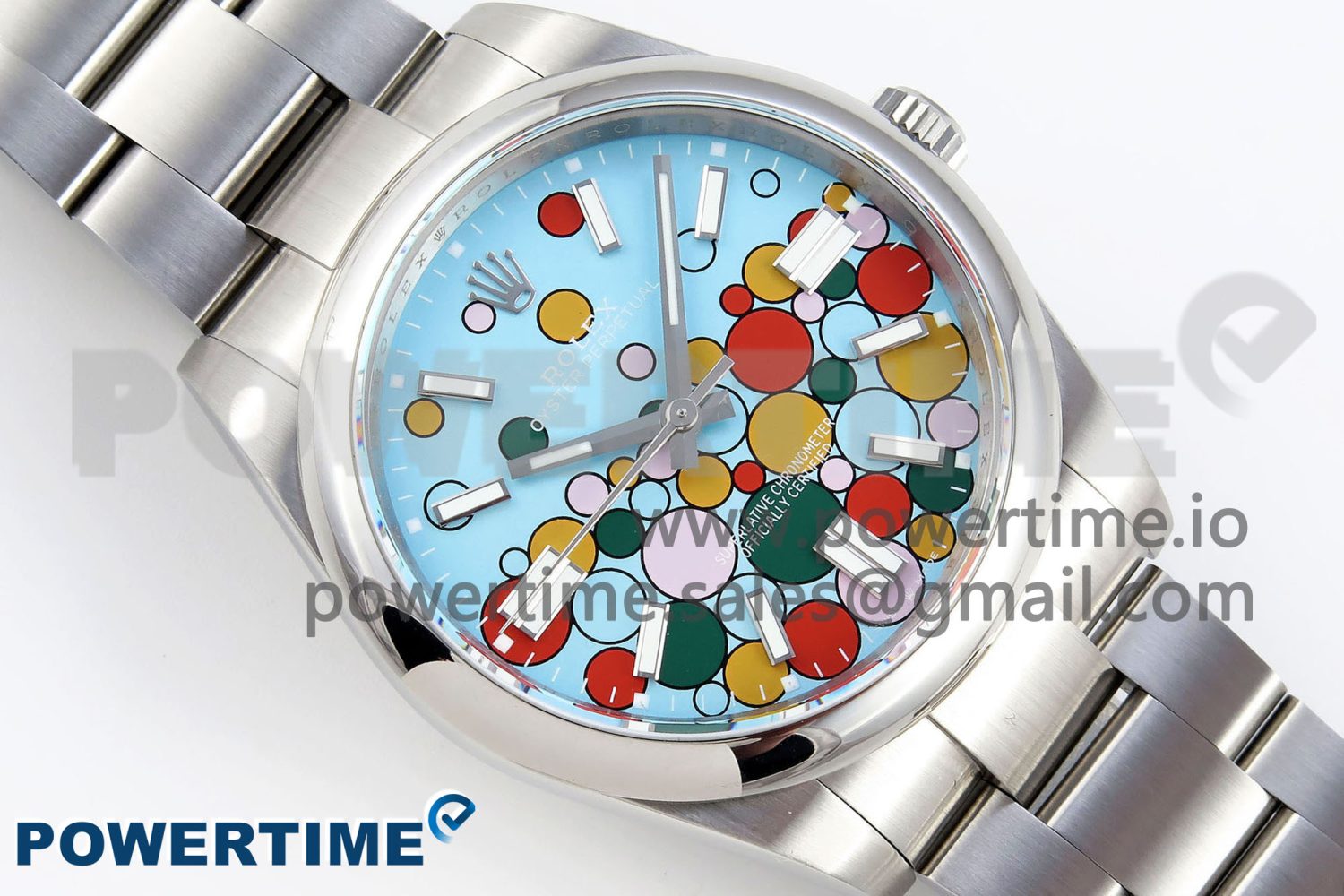 Oyster Perpetual 124300 41mm JDF 1:1 Best Edition 904L Steel Celebration Dial VR3230 - Image 3