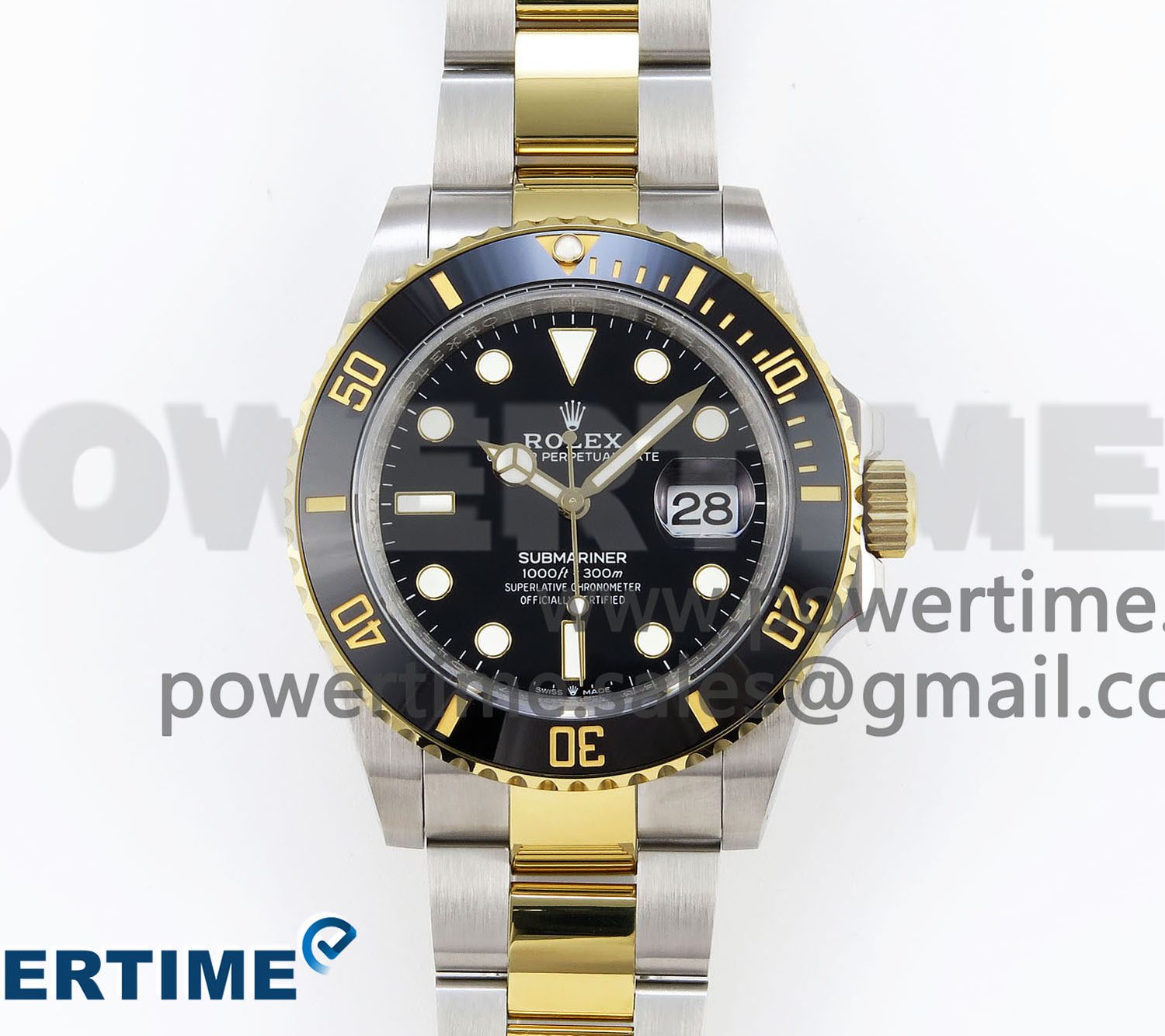 Submariner 41mm 126613 LN SS/YG Black Ceramic 904L Steel JDF 1:1 Best Edition VR3235 V2