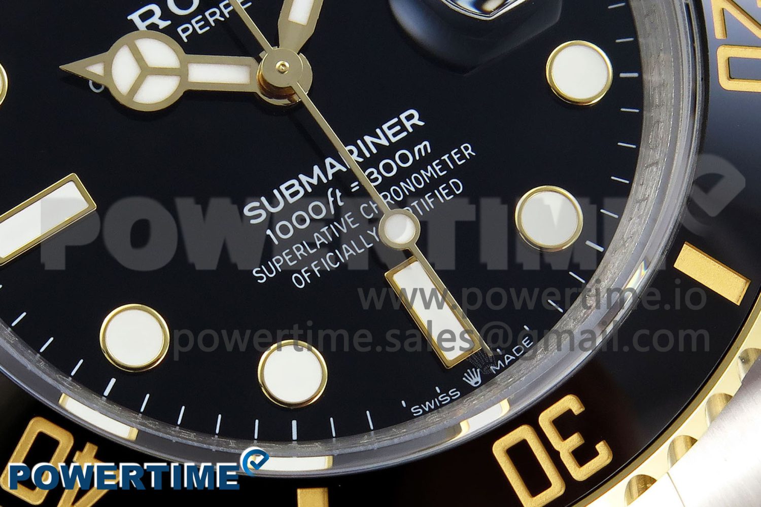Submariner 41mm 126613 LN SS/YG Black Ceramic 904L Steel JDF 1:1 Best Edition VR3235 V2 - Image 5
