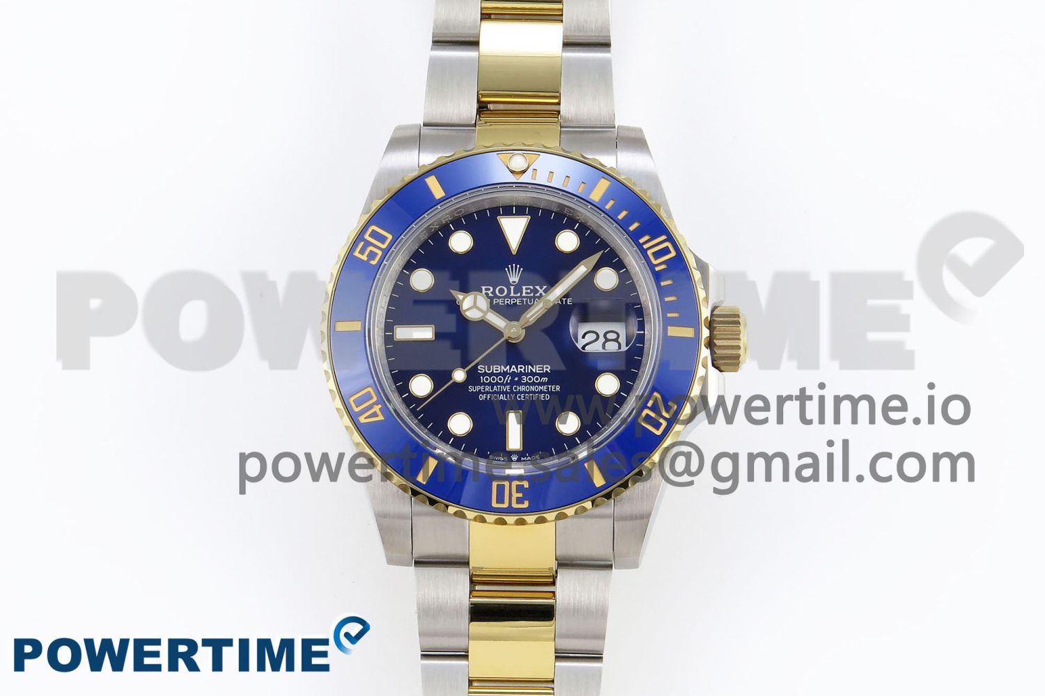 Submariner 41mm 126613 LB SS/YG Blue Ceramic 904L Steel JDF 1:1 Best Edition VR3235 V2 - Image 1