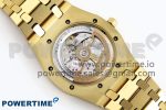 ROYAL OAK 39MM 15202 YG IPF 1:1 BEST EDITION YELLOW/BROWN TEXTURED DIAL ON YG BRACELET A2121 - Image 9