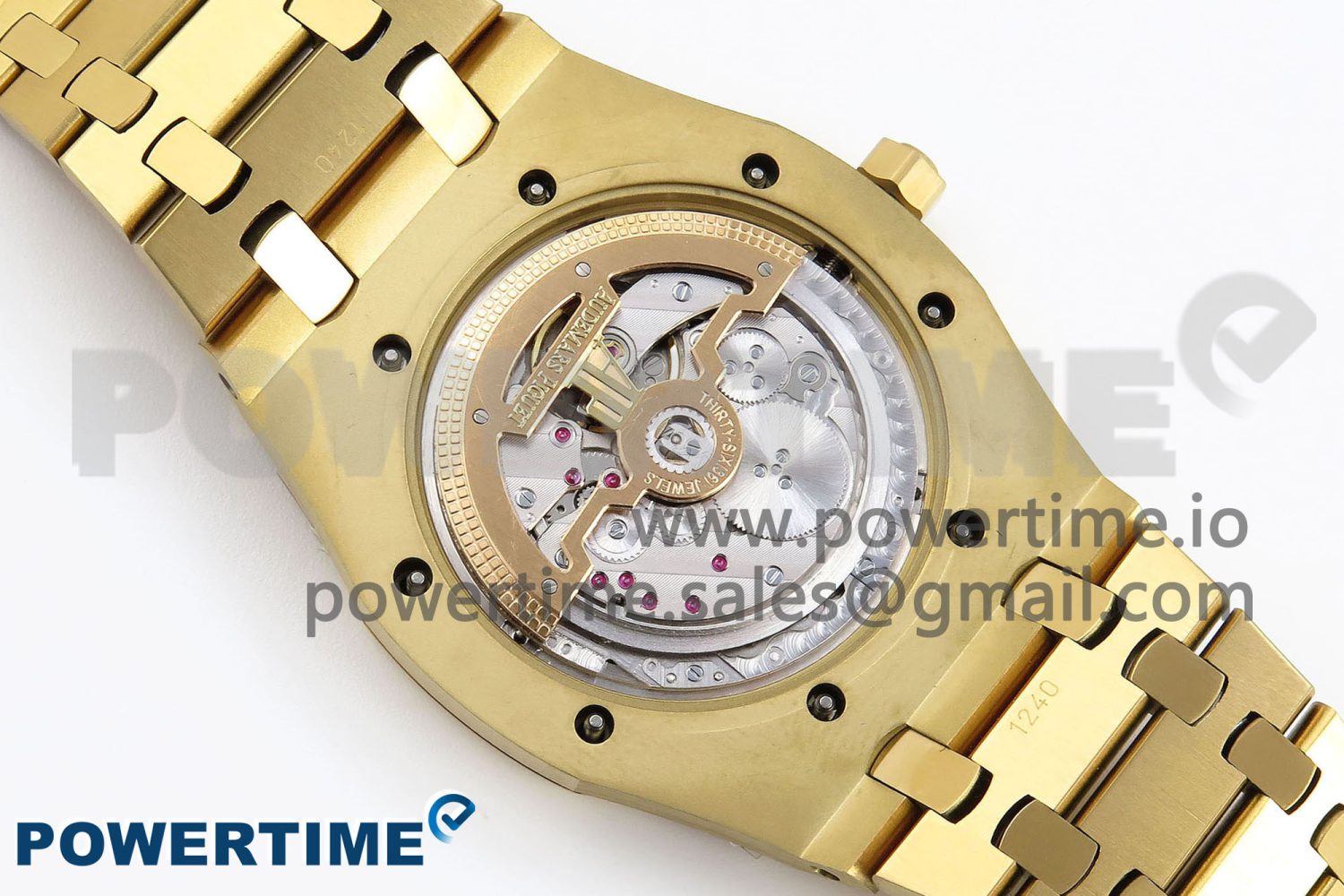 ROYAL OAK 39MM 15202 YG IPF 1:1 BEST EDITION YG TEXTURED DIAL ON YG BRACELET A2121 - Image 10
