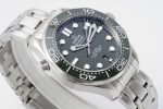 SEAMASTER DIVER 300M VSF 1:1 BEST EDITION GREEN CERAMIC GREEN DIAL ON SS BRACELET A8800 - Image 6