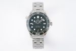 SEAMASTER DIVER 300M VSF 1:1 BEST EDITION GREEN CERAMIC GREEN DIAL ON SS BRACELET A8800