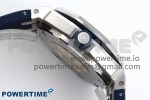 ROYAL OAK OFFSHORE DIVER 15710 IPF 1:1 BEST EDITION BLUE DIAL ON BLUE RUBBER STRAP SA3120 SUPER CLONE - Image 6