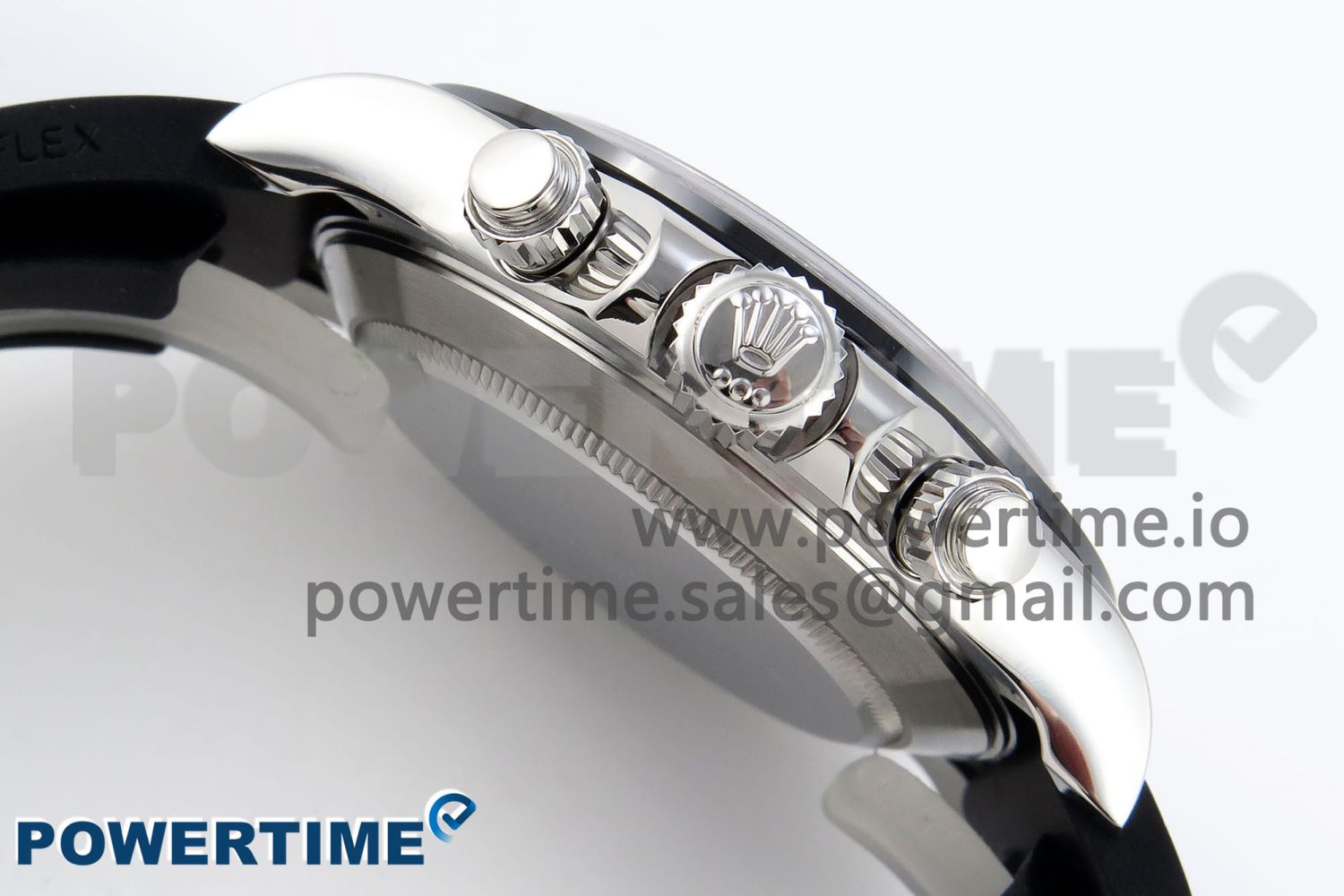 Daytona 116519 SS OMF Best Edition White MOP Diamonds Dial on Oysterflex Strap A7750 (Slim Movement) - Image 6