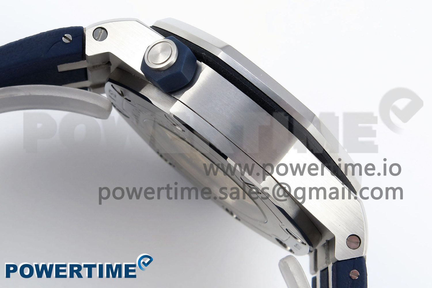 ROYAL OAK OFFSHORE DIVER 15710 IPF 1:1 BEST EDITION BLUE DIAL ON BLUE RUBBER STRAP SA3120 SUPER CLONE - Image 7