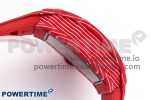 RM035 RED CARBON SONIC BEST EDITION SKELETON DIAL ON RED RUBBER STRAP CLONE RMUL2 - Image 7