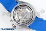 Seamaster 6000M Ultra Deep SS TF 1:1 Best Edition Blue Dial Black Ceramic Bezel on Black Rubber Strap A2824 - Image 9
