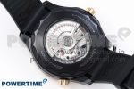 SEAMASTER 300M 43.5MM BLACK CERAMIC VSF 1:1 BEST EDITION BLACK DIAL RG BEZEL ON BLACK RUBBER STRAP A8806 - Image 8