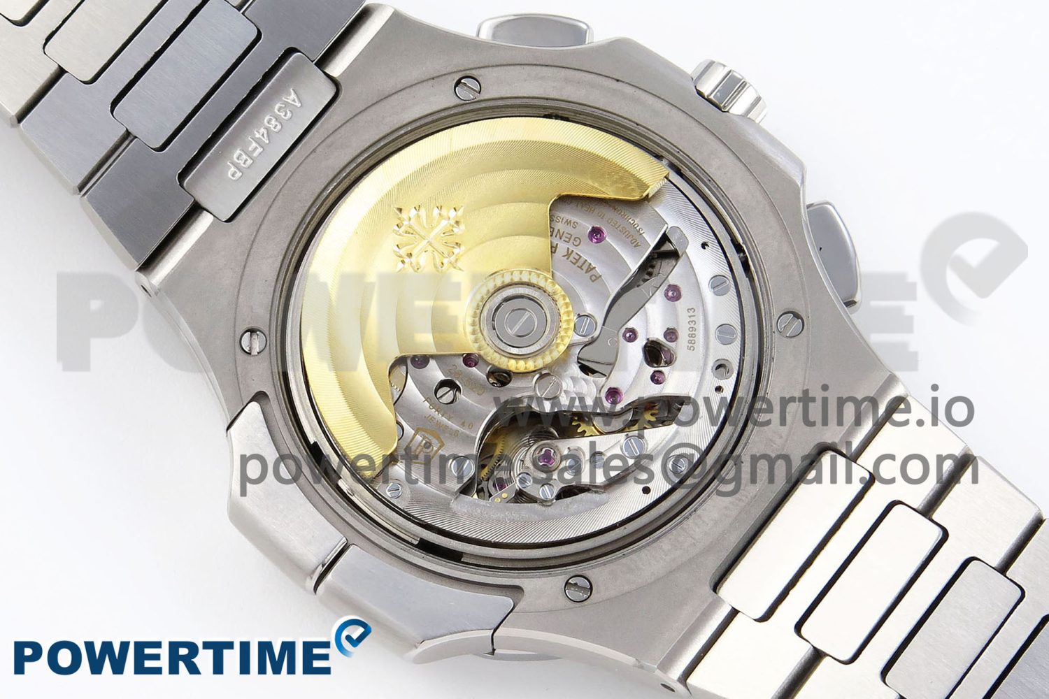 NAUTILUS 5990 SS SPPF 1:1 BEST EDITION GRAY DIAL ON SS BRACELET A28-520 CLONE - Image 9