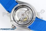 Seamaster 6000M Ultra Deep SS TF 1:1 Best Edition White Dial Blue Ceramic Bezel on Black Rubber Strap A2824 - Image 10