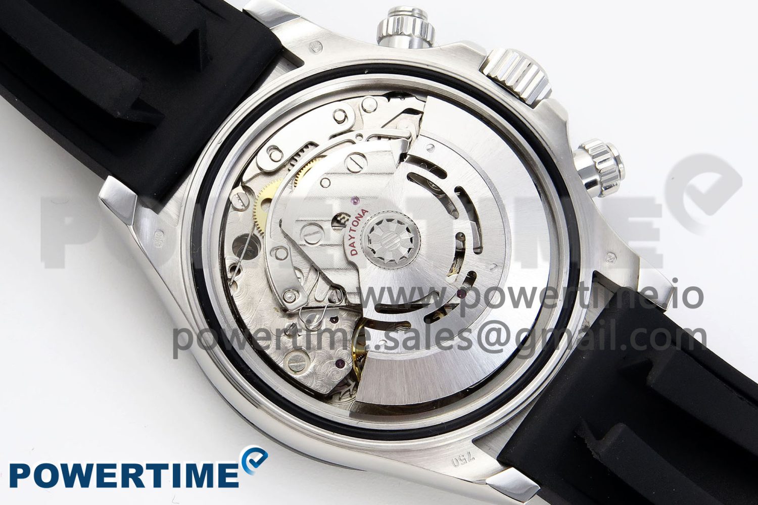 Daytona 116519 SS OMF Best Edition Black Diamonds Dial on Oysterflex Strap A7750 (Slim Movement) - Image 9