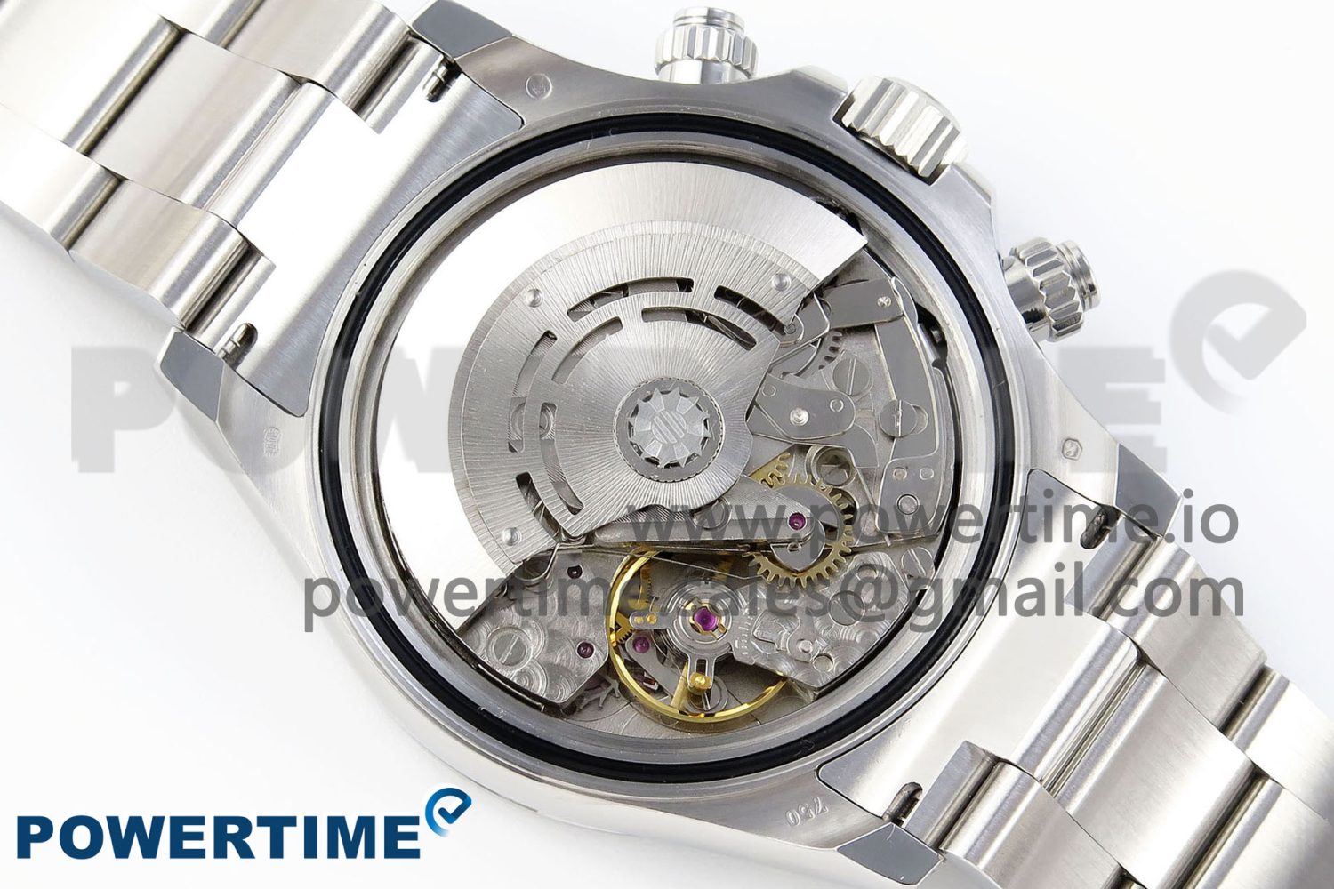 Daytona 116509 SS OMF Best Edition Gray Numeral Dial on SS Bracelet A7750 (Slim Movement) - Image 9