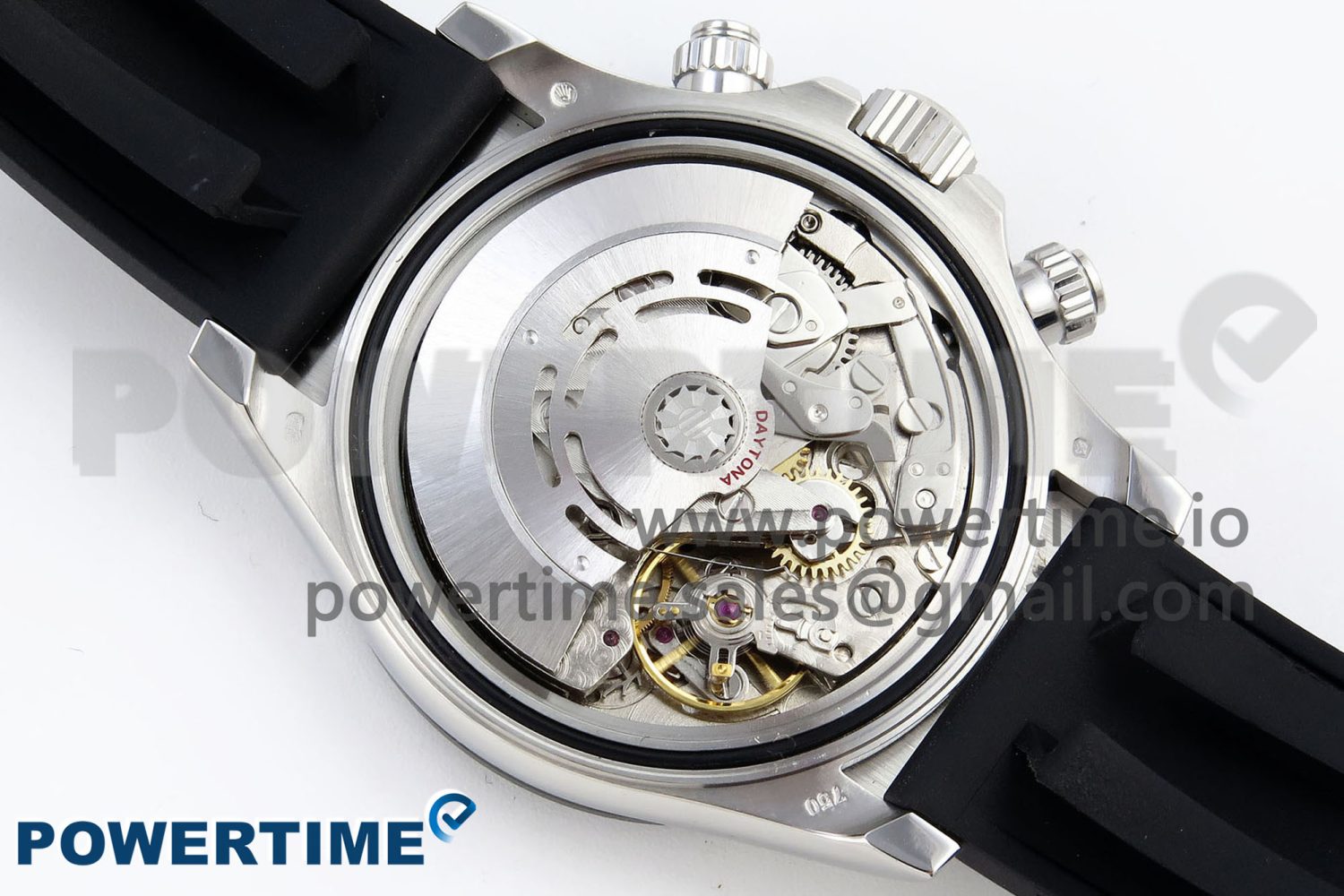 Daytona 116519 SS OMF Best Edition White MOP Diamonds Dial on Oysterflex Strap A7750 (Slim Movement) - Image 10