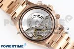 Daytona 116505 RG OMF Best Edition White Dial on RG Bracelet A7750 (Slim Movement) - Image 10