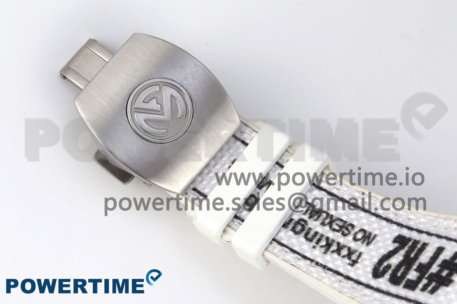 #FR2NCK Muller Vanguard Brushed SS ABF Best Edition White Dial on White Rubber Strap A2824 - Image 13