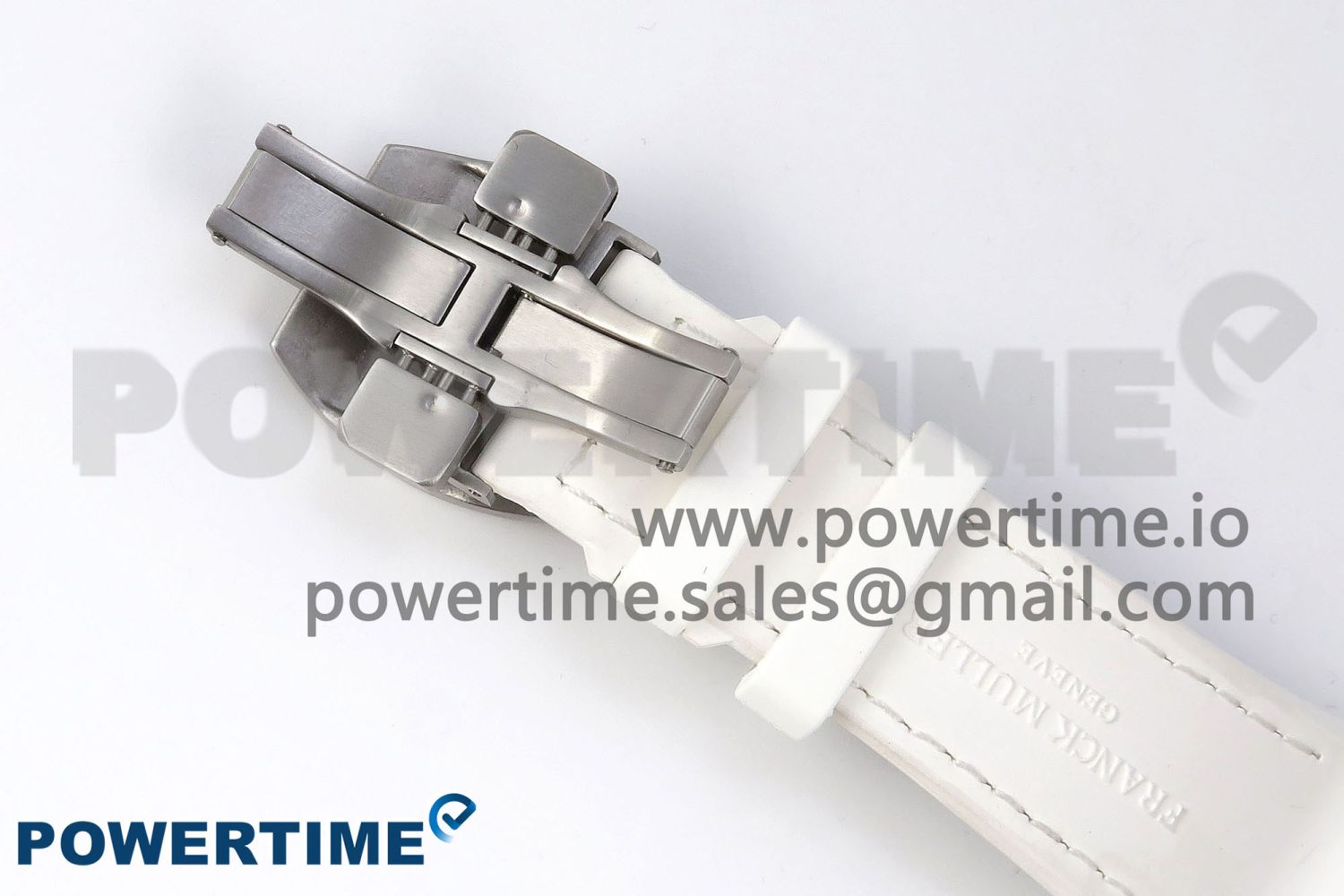 #FR2NCK Muller Vanguard Brushed SS ABF Best Edition White Dial on White Rubber Strap A2824 - Image 14