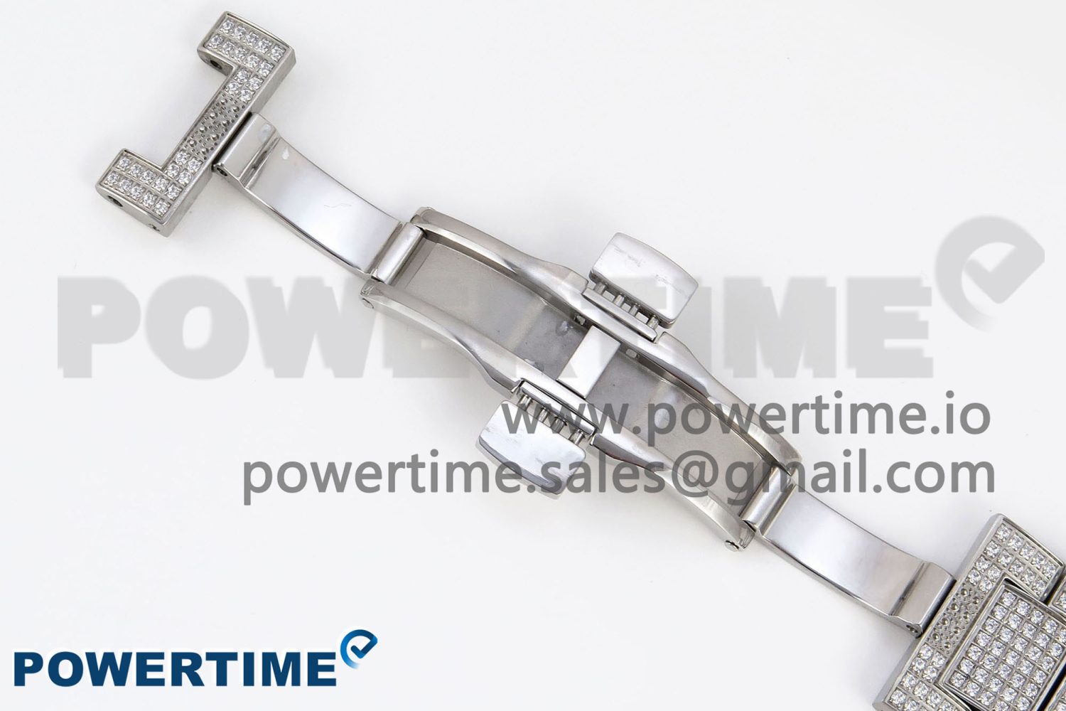 VANGUARD SS FULL DIAMONDS ABF BEST EDITION DIAMONDS WHITE DIAL ON DIAMONDS BRACELET A2824 - Image 15