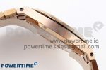 ROYAL OAK 39MM 15202 RG IPF 1:1 BEST EDITION BLUE TEXTURED DIAL ON RG BRACELET A2121 - Image 7