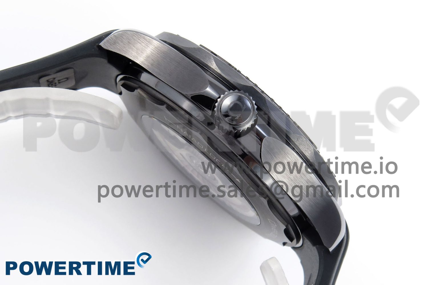 SEAMASTER 300M 43.5MM BLACK CERAMIC VSF 1:1 BEST EDITION BLACK DIAL ON BLACK RUBBER STRAP A8806 - Image 6