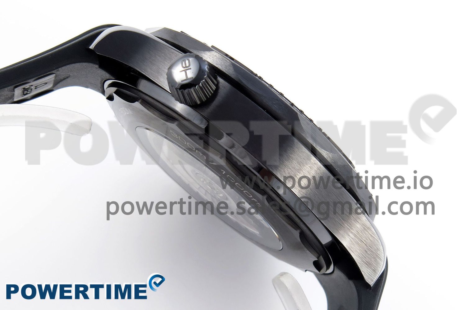 SEAMASTER 300M 43.5MM BLACK CERAMIC VSF 1:1 BEST EDITION BLACK DIAL ON BLACK RUBBER STRAP A8806 - Image 7