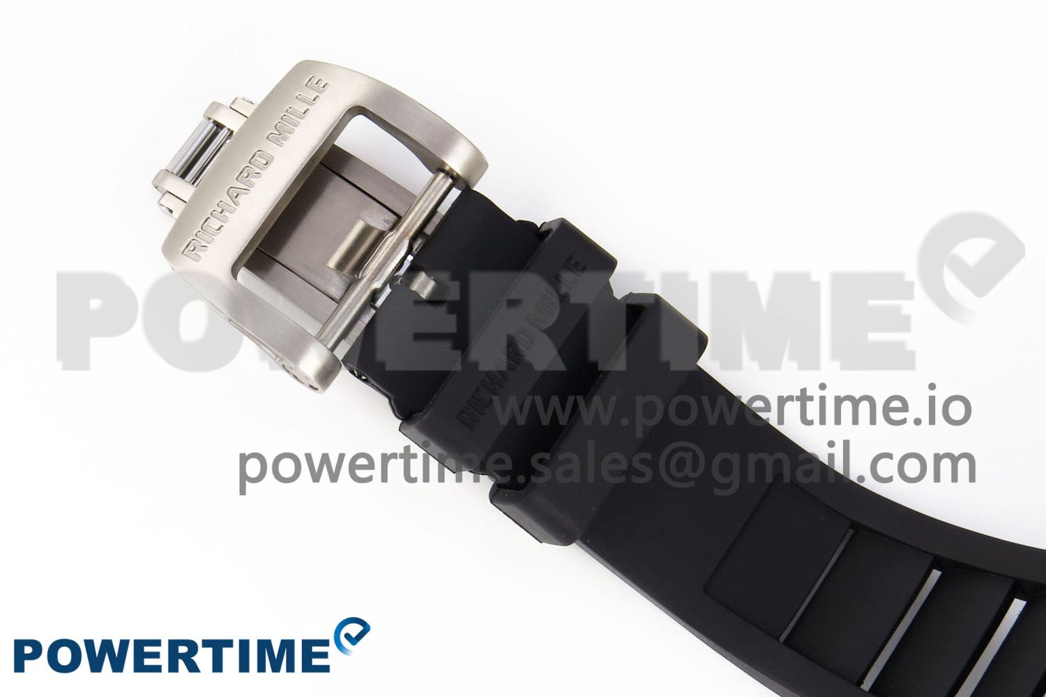 RM035 BLACK CARBON SONIC BEST EDITION SKELETON DIAL ON BLACK RUBBER STRAP CLONE RMUL2 - Image 10