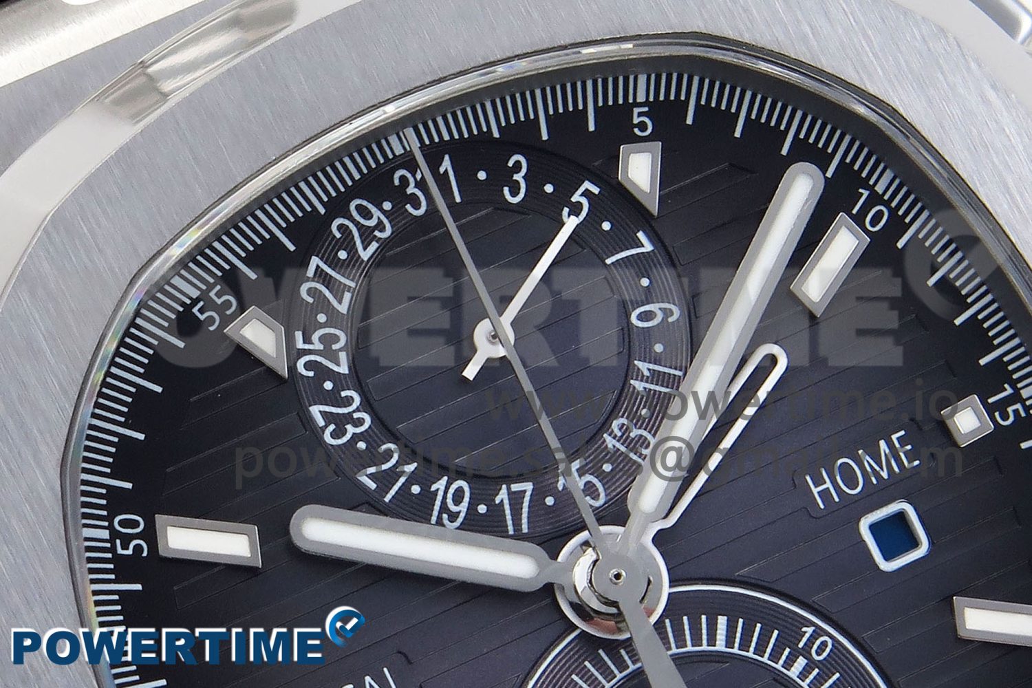 NAUTILUS 5990 SS SPPF 1:1 BEST EDITION GRAY DIAL ON SS BRACELET A28-520 CLONE - Image 4