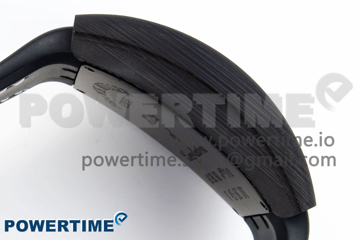 #FR2NCK Muller Vanguard Carbon ABF Best Edition White Dial on Black Rubber Strap A2824 - Image 7
