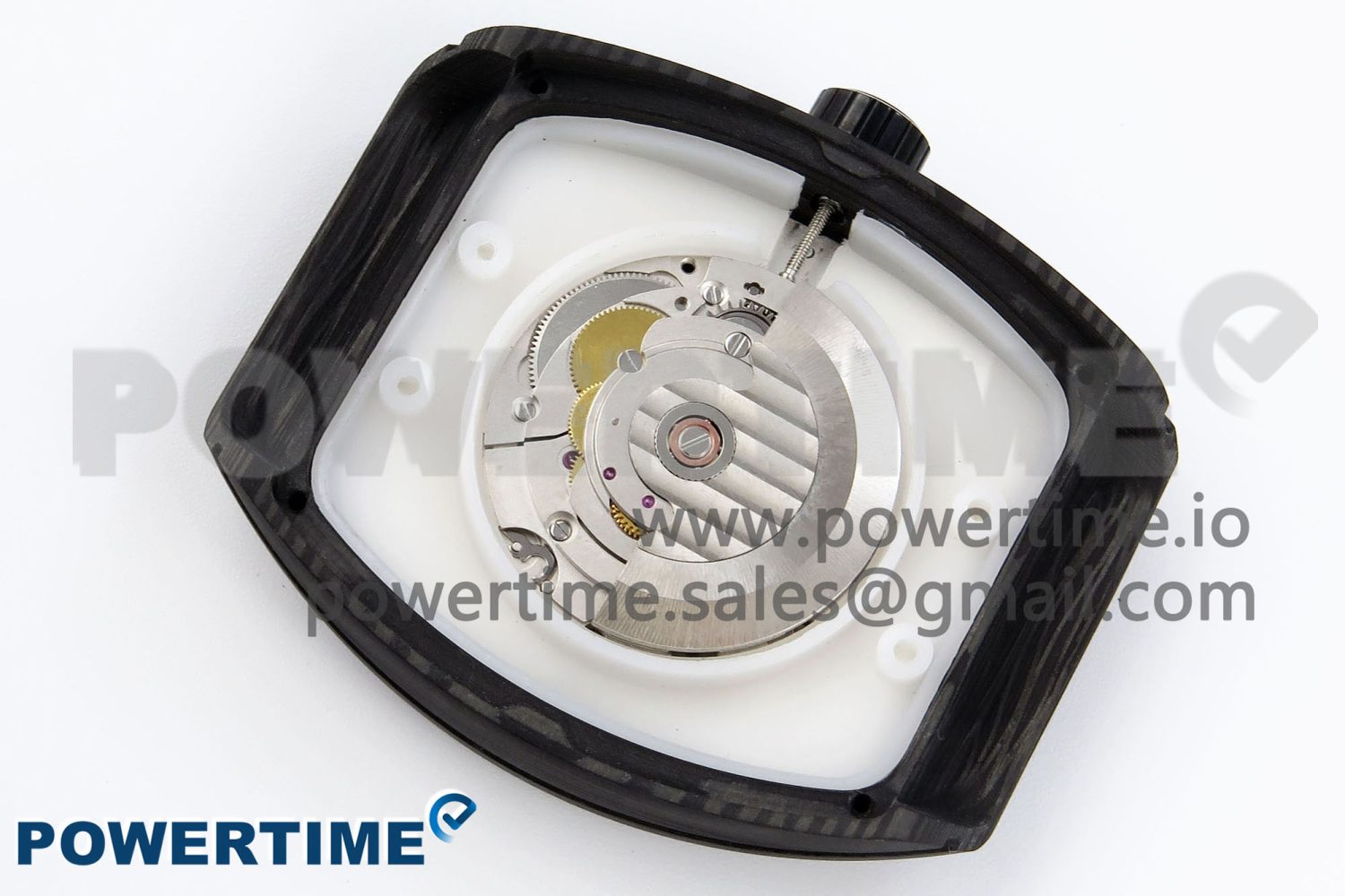 #FR2NCK Muller Vanguard Carbon ABF Best Edition White Dial on Black Rubber Strap A2824 - Image 10