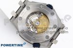 ROYAL OAK OFFSHORE DIVER 15710 IPF 1:1 BEST EDITION WHITE DIAL ON WHITE RUBBER STRAP SA3120 SUPER CLONE - Image 8