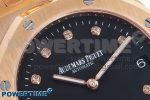 ROYAL OAK 39MM 15202 RG IPF 1:1 BEST EDITION BLACK DIAMONDS DIAL ON RG BRACELET A2121 - Image 4