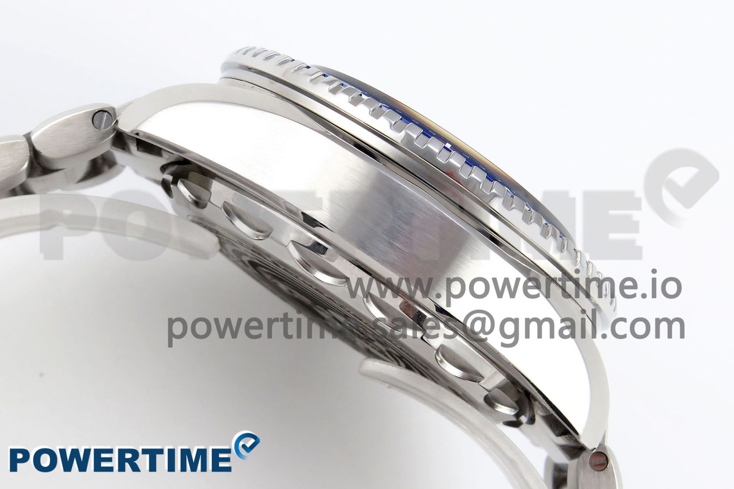 Seamaster 6000M Ultra Deep SS TF 1:1 Best Edition White Dial Blue Ceramic Bezel on SS Bracelet A2824 - Image 7