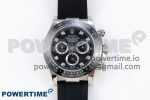 Daytona 116519 SS OMF Best Edition Black Diamonds Dial on Oysterflex Strap A7750 (Slim Movement)