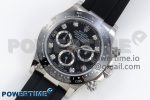 Daytona 116519 SS OMF Best Edition Black Diamonds Dial on Oysterflex Strap A7750 (Slim Movement) - Image 2