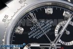 Daytona 116519 SS OMF Best Edition Black Diamonds Dial on Oysterflex Strap A7750 (Slim Movement) - Image 4