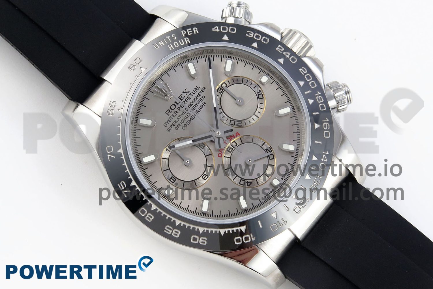 Daytona 116519 SS OMF Best Edition Gray Dial on Oysterflex Strap A7750 (Slim Movement) - Image 3