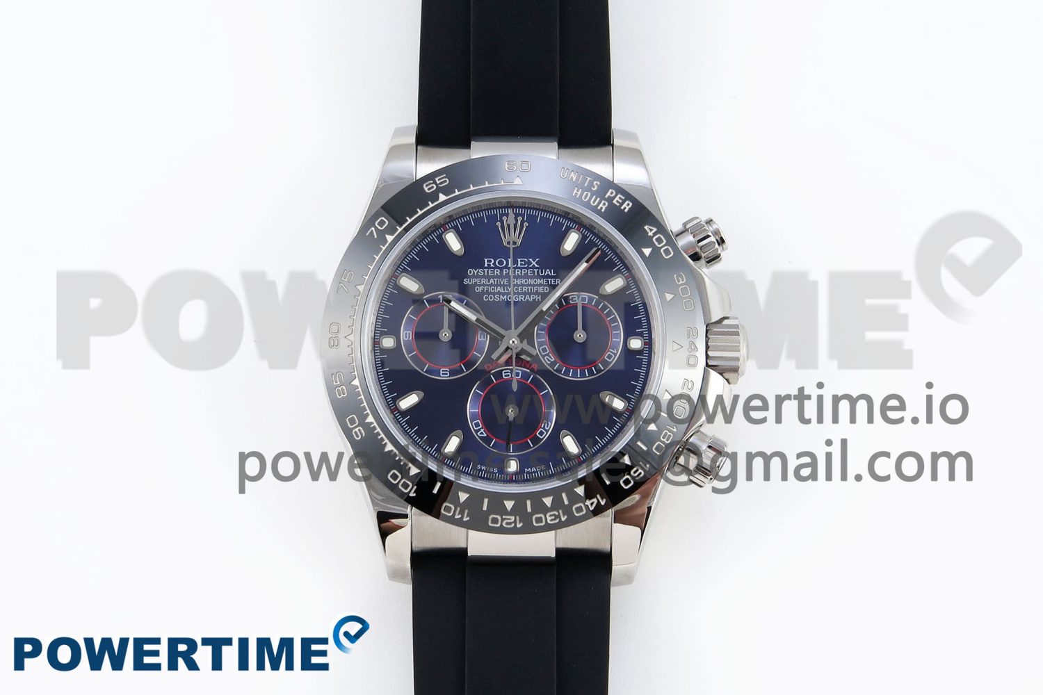 Daytona 116519 SS OMF Best Edition Blue Dial on Oysterflex Strap A7750 (Slim Movement) - Image 1