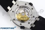 ROYAL OAK OFFSHORE DIVER 15710 IPF 1:1 BEST EDITION BLACK DIAL ON BLACK RUBBER STRAP SA3120 SUPER CLONE - Image 10