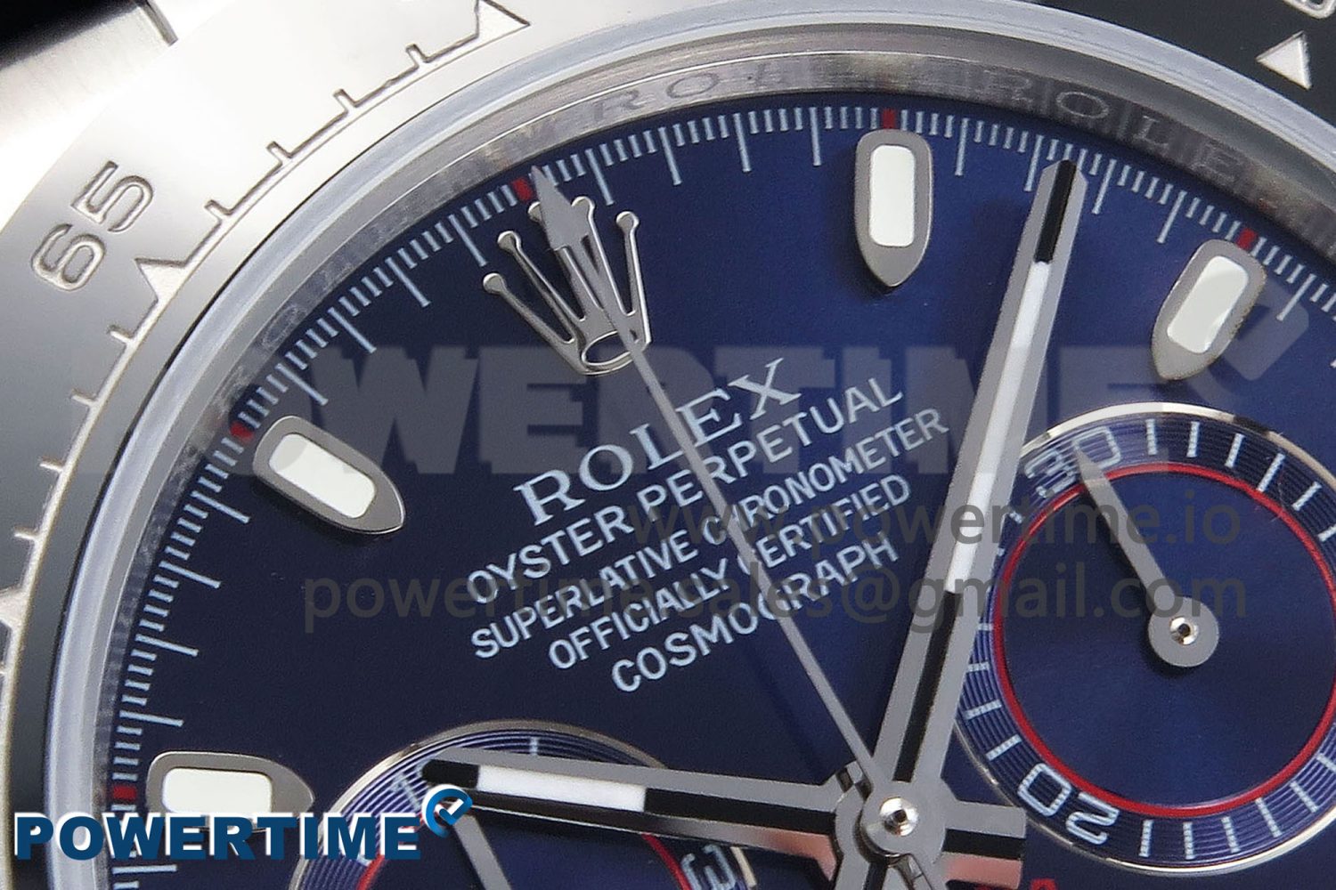 Daytona 116519 SS OMF Best Edition Blue Dial on Oysterflex Strap A7750 (Slim Movement) - Image 4